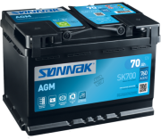 SK700 startovací baterie SONNAK AGM SONNAK