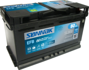 SL800 startovací baterie SONNAK EFB SONNAK