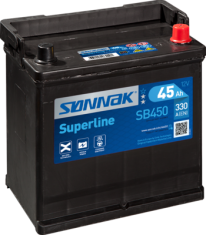 SB450 startovací baterie SUPERLINE ** SONNAK