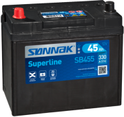 SB455 startovací baterie SUPERLINE ** SONNAK