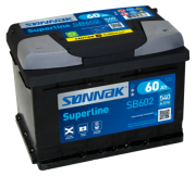 SB602 startovací baterie SUPERLINE ** SONNAK