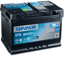 SL700 startovací baterie SONNAK Start-Stop EFB SONNAK