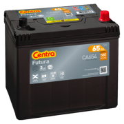 CA654 CENTRA Startovací baterie 12V / 65Ah / 580A - pravá (Futura) | CA654 CENTRA