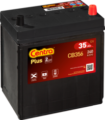 CB356 CENTRA Startovací baterie 12V / 35Ah / 240A - pravá (Plus) | CB356 CENTRA