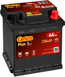 CB440 CENTRA Startovací baterie 12V / 44Ah / 400A - pravá (Plus) | CB440 CENTRA