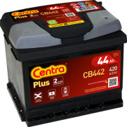CB442 CENTRA Startovací baterie 12V / 44Ah / 420A - pravá (Plus) | CB442 CENTRA