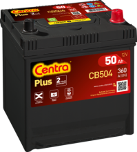 CB455 CENTRA Startovací baterie 12V / 45Ah / 330A - levá (Plus) | CB455 CENTRA