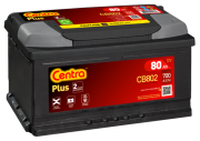 CB802 CENTRA Startovací baterie 12V / 80Ah / 700A - pravá (Plus) | CB802 CENTRA