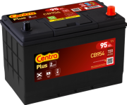 CB954 CENTRA Startovací baterie 12V / 95Ah / 720A - pravá (Plus) | CB954 CENTRA