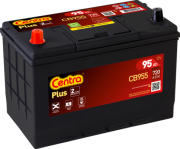 CB955 CENTRA Startovací baterie 12V / 95Ah / 720A - levá (Plus) | CB955 CENTRA