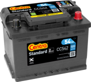 CC542 CENTRA Startovací baterie 12V / 54Ah / 500A - pravá (Standard) | CC542 CENTRA