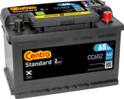 CC652 CENTRA Startovací baterie 12V / 65Ah / 540A - pravá (Standard) | CC652 CENTRA