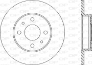 BDA1144.10 Brzdový kotouč OPEN PARTS