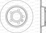 BDA1677.10 Brzdový kotouč OPEN PARTS