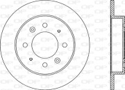 BDA2047.10 Brzdový kotouč OPEN PARTS