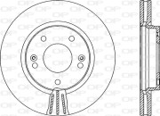 BDA2138.20 Brzdový kotouč OPEN PARTS