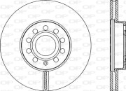 BDA2151.20 Brzdový kotouč OPEN PARTS