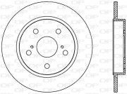 BDA2378.10 Brzdový kotouč OPEN PARTS