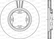 BDR1220.20 Brzdový kotouč COATED OPEN PARTS