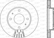 BDR1872.20 Brzdový kotouč COATED OPEN PARTS