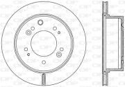 BDR2483.20 Brzdový kotouč COATED OPEN PARTS