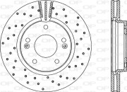 BDRS2138.25 Brzdový kotouč OPEN PARTS