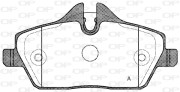 BPA1131.10 Sada brzdových destiček, kotoučová brzda OPEN PARTS