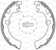 BSA2054.00 Sada brzdových čelistí OPEN PARTS