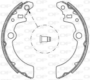 BSA2073.00 Sada brzdových čelistí OPEN PARTS