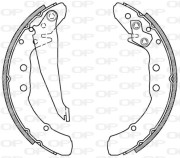 BSA2150.00 Sada brzdových čelistí OPEN PARTS