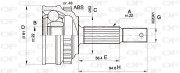 CVJ5054.10 Sada kloubů, hnací hřídel OPEN PARTS