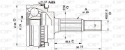 CVJ5341.10 Sada kloubů, hnací hřídel OPEN PARTS