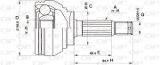 CVJ5391.10 Sada kloubů, hnací hřídel OPEN PARTS