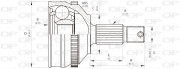 CVJ5646.10 Sada kloubů, hnací hřídel OPEN PARTS