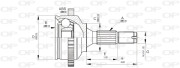 CVJ5670.10 Sada kloubů, hnací hřídel OPEN PARTS