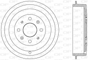 BAD9065.10 Brzdový buben OPEN PARTS