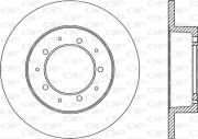 BDA1061.10 OPEN PARTS brzdový kotúč BDA1061.10 OPEN PARTS