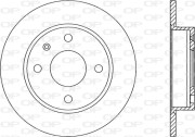 BDA1175.10 Brzdový kotouč OPEN PARTS