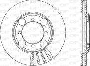 BDA1193.20 OPEN PARTS brzdový kotúč BDA1193.20 OPEN PARTS