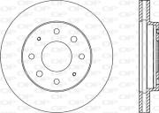 BDA1345.20 Brzdový kotouč OPEN PARTS