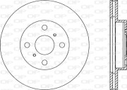 BDA1640.20 Brzdový kotouč OPEN PARTS