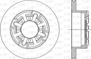 BDA1691.10 OPEN PARTS brzdový kotúč BDA1691.10 OPEN PARTS