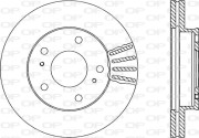 BDA1709.20 Brzdový kotouč OPEN PARTS