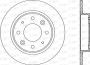 BDA1774.10 OPEN PARTS brzdový kotúč BDA1774.10 OPEN PARTS