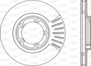 BDA1791.20 Brzdový kotouč OPEN PARTS