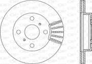 BDA1841.20 Brzdový kotouč OPEN PARTS