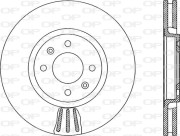 BDA1865.20 Brzdový kotouč OPEN PARTS