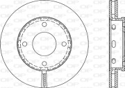 BDA2055.20 OPEN PARTS brzdový kotúč BDA2055.20 OPEN PARTS