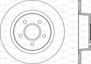 BDA2170.10 OPEN PARTS brzdový kotúč BDA2170.10 OPEN PARTS