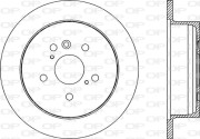 BDA2172.10 Brzdový kotouč OPEN PARTS